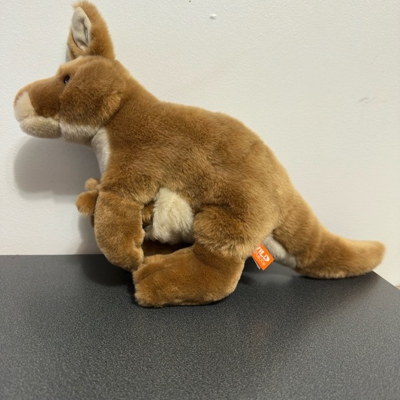 Wild Republic Kangaroo with Baby Joey Plush Soft Toy Stuffed Animal 17” - Picture 9 of 11
